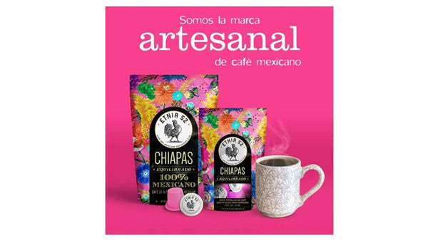 Etnia 52 - Chiapas (Intenso), Mexican Ground Coffee, 1 lb, Kosher Certified (KMD), Made in Mexico