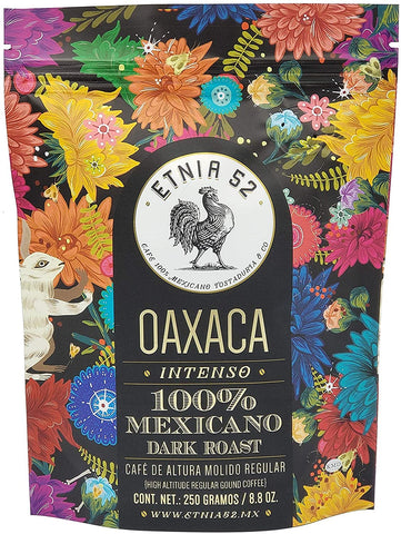 Etnia 52 Oaxaca Coffee. Ground, artisan flavor. 8.8 ounce bag