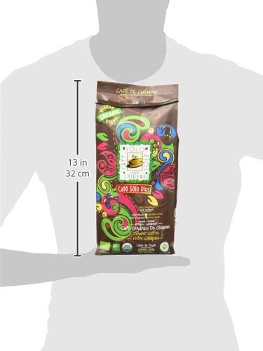 Solo Dios Coffee. Whole beam, artisan flavor. 35 ounce bag