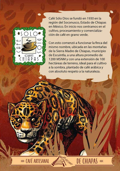 Copy of Solo Dios Coffee. Ground, artisan flavor. 35 ounce bag